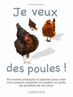 cover image of Je veux des poules !